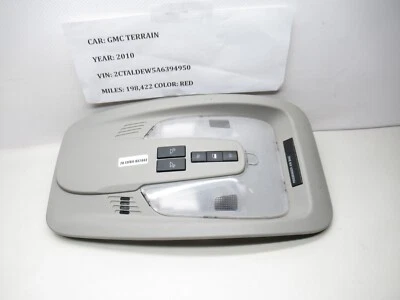 GMC Terrain 2010-2017 mapa superior domo consola de luz 20900992 OEM Foto 1 de 4
