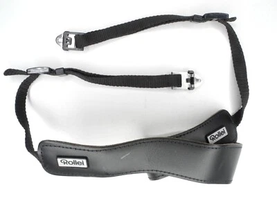 Rollei Camera Neck Strap w/ Lugs For Rolleiflex 6001 / 6003 / 6008 / QZ 35 - Image 1 of 4