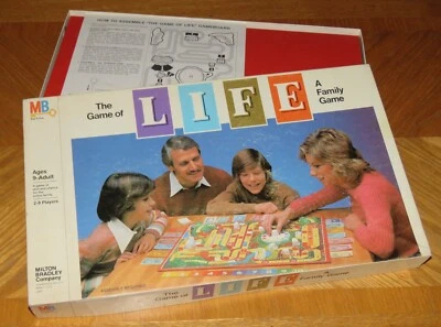 Vintage 1981 Milton Bradley The Game of Life Family Board Game - Complete & Nice - Image 1 of 4