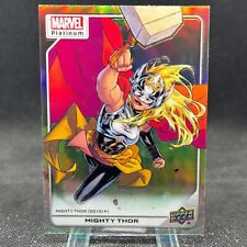 Mighty Thor 2023 Upper Deck Marvel Platinum Rainbow High Series #135