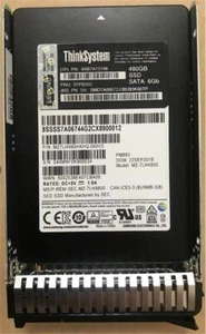 Lenovo ThinkSystem 01PE095 4XB7A10196 2.5" 480GB SATA SSD Solid State Drive - Picture 1 of 2
