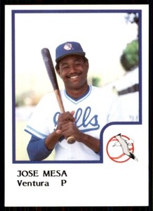 1986 ProCards Ventura Gulls Jose Mesa Ventura Gulls #14