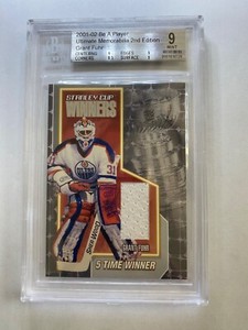 Grant Fuhr  2001-02 BAP Ultimate Memorabilia Jersey #8/50