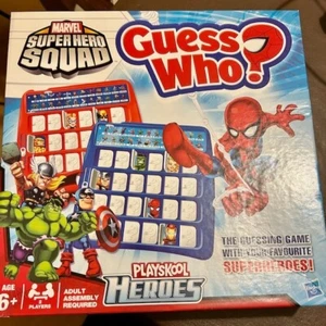 Guess Who? Hasbro Game Kids Marvel Superhero Squad 100% Complete In Box 2012 - Picture 1 of 3