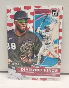 LUIS ROBERT 2022 Donruss RED USA AMERICA ~ White Sox ~ #'d /50 - Picture 1 of 2
