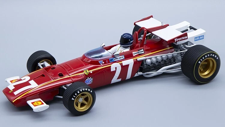 Tecnomodel FERRARI 312B N.27 BELGIO GP 1970 J.ICKX W/DRIVER 1:18 - Bild 1 von 1