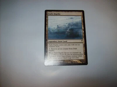 MTG - DARK DEPTHS - COLDSNAP - MAGIC THE GATHERING RARE LP FREE SHIP & TRACKED - Image 1 of 4