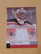 2002-03 Upper Deck Mask Collection Jersey #MM-RL Roberto Luongo Florida Panthers