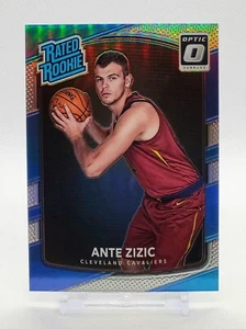 2017-18 Panini Donruss Optic Rated Rookie Ante Zizic Holo Silver Prizm #186 RC - Foto 1 di 2