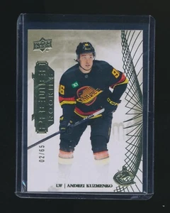 ANDREI KUZMENKO 2022-23 UPPER DECK PREMIER GOLD RC PARALLEL 02/65 #141 - Picture 1 of 2