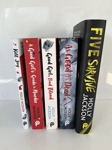 Holly Jackson 5 Books Collection A Good Girls Guide To Murder Series Signed - Picture 1 of 21