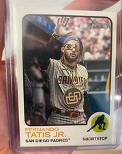 Fernando Tatis Jr 2022 Topps Heritage SP Image Variation #88 San Diego Padres🔥