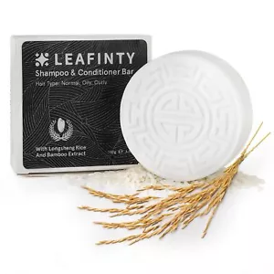 Rice Water Shampoo Bar - 2 in 1 Fermented Rice Water Solid Shampoo and Condit... - Picture 1 of 8