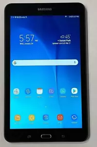 Samsung Galaxy Tab E 8" ✔SM-T377W ✔16GB ✔Tablet Android Wi-Fi - Nero *Molto buono* - Foto 1 di 7