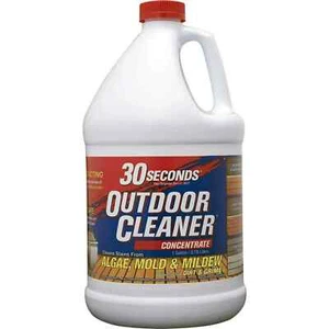 30 SECONDS Outdoor Cleaner for Stains from Algae, Mold and Mildew 1 Gallon - Picture 1 of 18
