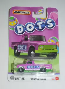 MATCHBOX 2025 DOTS 1/6 - ' 62 NISSAN JUNIOR PINK - Picture 1 of 5