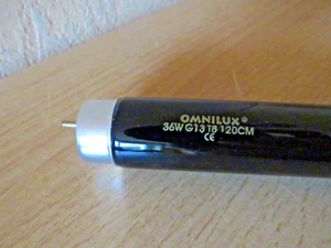 Omnilux Schwarzlichtröhre 36W 120cm Schwarzlicht Party Disco Club - Bild 1 von 3