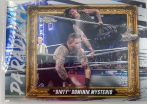 TOPPS WWE CHROME 2025 DIRTY DOMINIC MYSTERIO RAW PARADIGM . - Picture 1 of 2