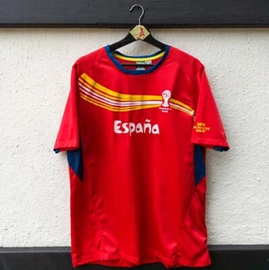 Camiseta España Fútbol Hombre XL FIFA Mundial Brasil 2014 Mercancía Licenciada - Imagen 1 de 5