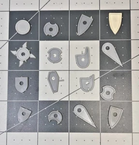 Vintage Warhammer OLDHAMMER SHIELDS LOT #2 undead chaos Orc Elves Old World AX25 - Picture 1 of 2