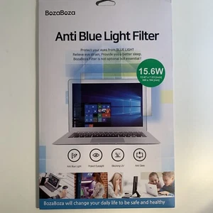 15.6W Anti Blue Light Screen Filter 345mm x 194mm, 13 4/7" x 7 2/3" BOZABOZA - Picture 1 of 5
