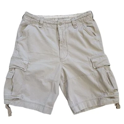 Vintage Abercrombie & Fitch Cargo Shorts Mens 34 Baggy Grunge Paratrooper y2k - Image 1 of 4