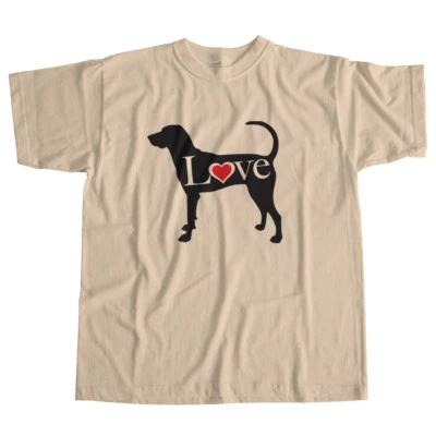 Camiseta unisex I Love American Foxhound perro perro mascota amante cachorro Foto 1 de 3