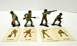 MARX GUERREROS DEL MUNDO Juguete Plástico Soldado Figura CANICAS James Dixon Warner - Imagen 1 de 5