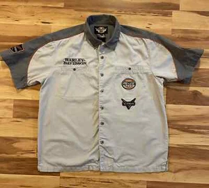 Harley Davidson Herren Kurzarmshirt XL Pre-Luxe V-Twin Mechaniker Motorrad - Bild 1 von 11