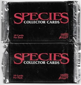Species Movie Trading Cards 2 Packs NEU SEALED UNGEÖFFNET 1995 Comic Bilder - Bild 1 von 1
