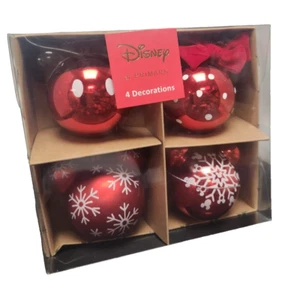 Disney at Primark 4 Piece Holiday Christmas Decoration Set - Picture 1 of 13