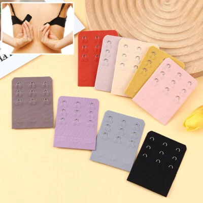 3ROW 3Hook Bra Extender Extension Bra Strap Strapless Underwear Maternity  - Image 1 of 4