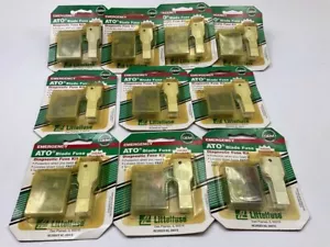 10 PACKS - Littlefuse 094418 ATO Emergency Fuse Kit W/Puller & Tester 5-30 Amps - Picture 1 of 5