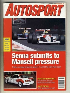 [c5050] 91.9.12 AUTOSPORT/ F1 Italian GP, GM Lotus Euro Series Nurburgring, Brit - Foto 1 di 5