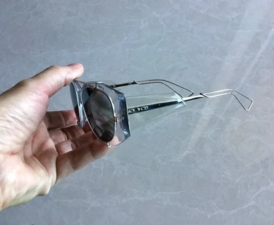 $680 Authentic*Limited Edition* Christian Dior Paris Crystal Mirrored Sunglasses - Image 1 of 4