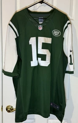 CAMISETA NIKE NFL NEW YORK JETS TIM TEBOW #15 ON FIELD PARA HOMBRE TALLA XXXL Foto 1 de 4