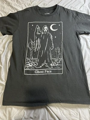 Camiseta Spencer's Ghostface Tarot Pequeña Negra Foto 1 de 4