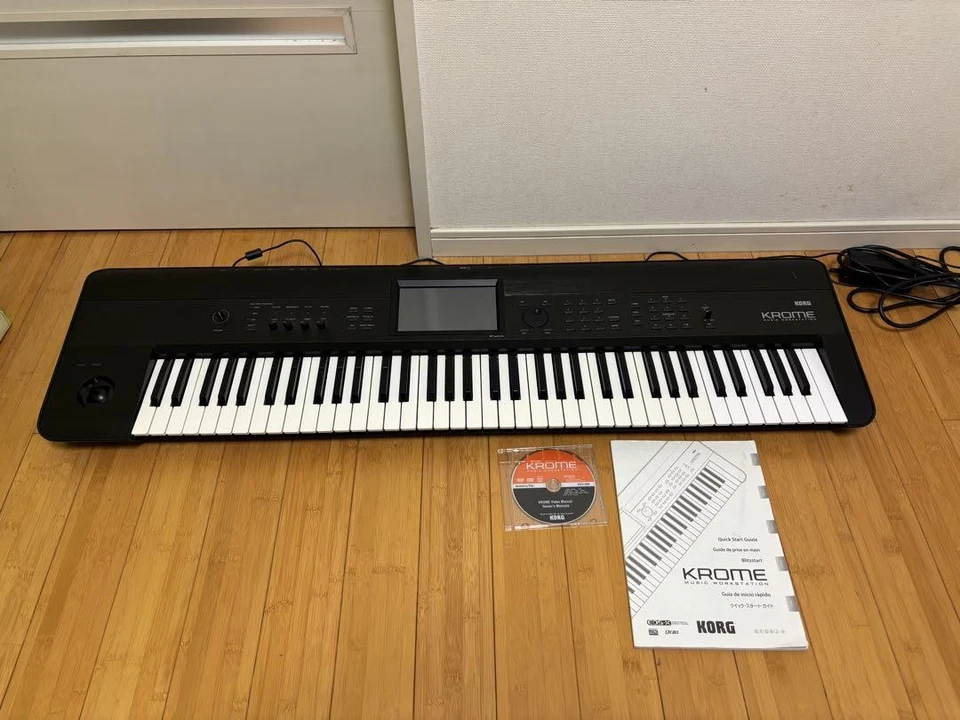 Korg Krome 73 Workstation Synthesizer 73-Key Keyboard Used from Japan - Image 1 of 4