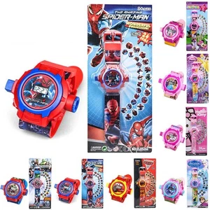 Cartoon Princess Kids Digital Boys Girls 24 images Projection Watch Funny Gifts - Picture 1 of 19