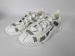 DOLCE&GABBANA NS1 White Sneakers New Size 44 US 11 - Picture 1 of 11
