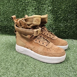 Nike SF Air Force 1 High Muted Bronze Athletic Sneakers 857872-203 Womens Size 7 - Picture 1 of 10