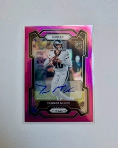 2023 Prizm TANNER McKEE Pink Prizm Auto RC #383 SP - Picture 1 of 3