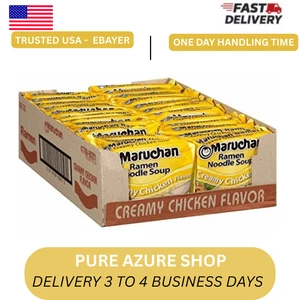 24er Pack Maruchan Ramen Brathähnchen aromatisierte Instant-Nudelsuppe - 3 Unzen - Bild 1 von 6