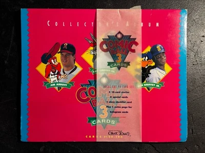 1992 年漫画球 3 张专辑 Ken Griffey Jr — 第 1/4 张图片