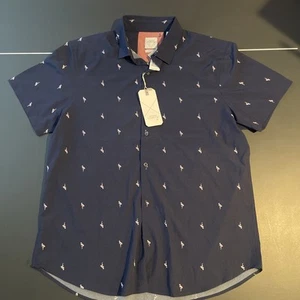 2x button up shirts for men size large - Picture 1 of 4