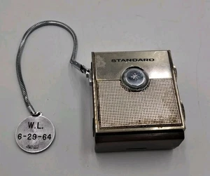 Standard Micronic Ruby SR-H437 Transistor Micro AM Radio, UNGETESTET Japan 1964 - Bild 1 von 6