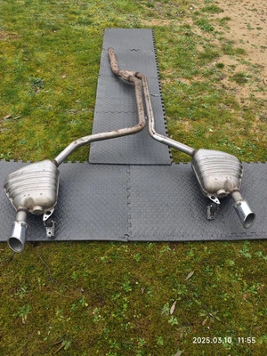 AUDI A6 C7 4G 2012-2018 2.0 3.0 TDI EXHAUST SYSTEM MID BACK BOX TWIN 4G0253611M - Image 1 of 3