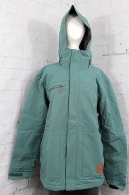 Chaqueta de esquí y snowboard Bonfire Klamath, grande para hombre, verde bálsamo nueva Foto 1 de 4