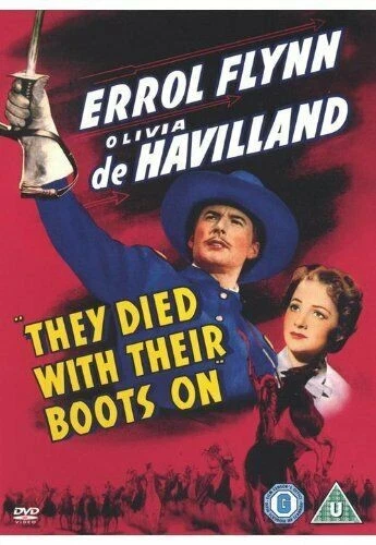 They Died With Their Boots On Errol Flynn Walsh DVD Region 2 - Like New - Image 1 of 1