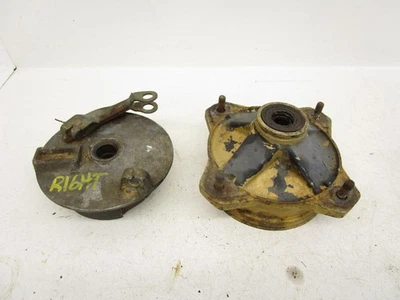 87 Yamaha Moto 4 YFM 350 ER rueda delantera derecha buje placa de freno panel 1987 Foto 1 de 4